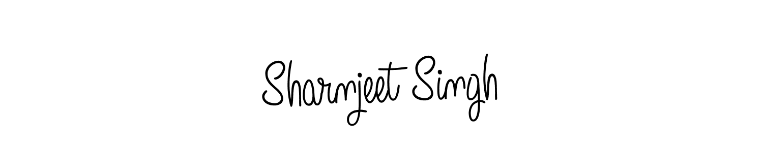 Best and Professional Signature Style for Sharnjeet Singh. Angelique-Rose-font-FFP Best Signature Style Collection. Sharnjeet Singh signature style 5 images and pictures png