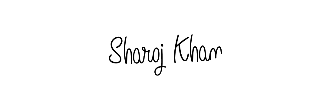 Sharoj Khan stylish signature style. Best Handwritten Sign (Angelique-Rose-font-FFP) for my name. Handwritten Signature Collection Ideas for my name Sharoj Khan. Sharoj Khan signature style 5 images and pictures png