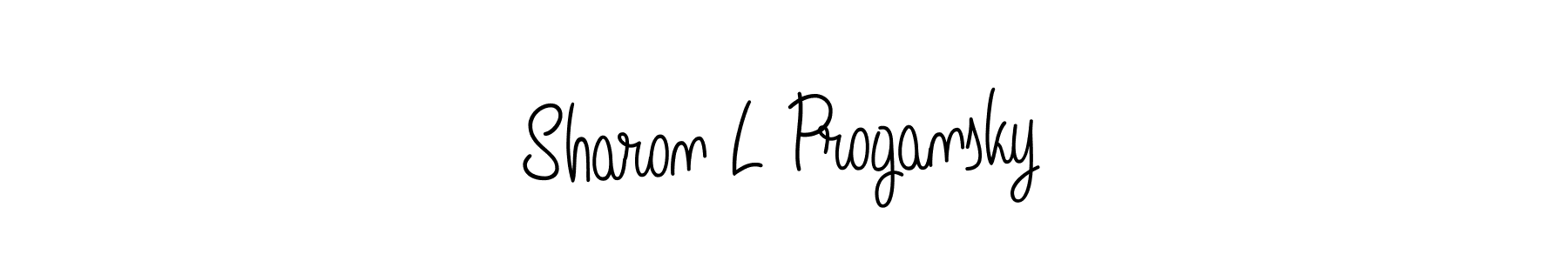 It looks lik you need a new signature style for name Sharon L Progansky. Design unique handwritten (Angelique-Rose-font-FFP) signature with our free signature maker in just a few clicks. Sharon L Progansky signature style 5 images and pictures png