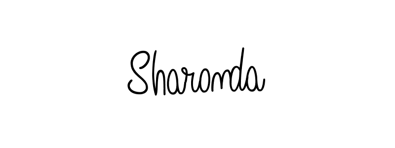The best way (Angelique-Rose-font-FFP) to make a short signature is to pick only two or three words in your name. The name Sharonda include a total of six letters. For converting this name. Sharonda signature style 5 images and pictures png