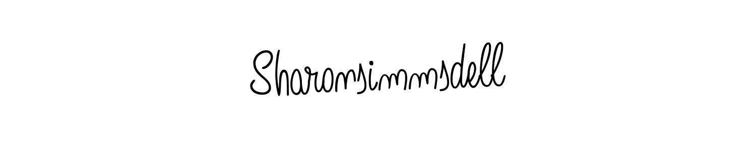 Once you've used our free online signature maker to create your best signature Angelique-Rose-font-FFP style, it's time to enjoy all of the benefits that Sharonsimmsdell name signing documents. Sharonsimmsdell signature style 5 images and pictures png