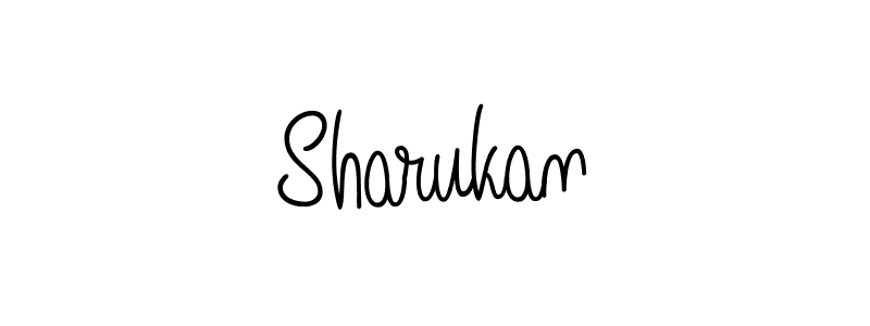 Create a beautiful signature design for name Sharukan. With this signature (Angelique-Rose-font-FFP) fonts, you can make a handwritten signature for free. Sharukan signature style 5 images and pictures png