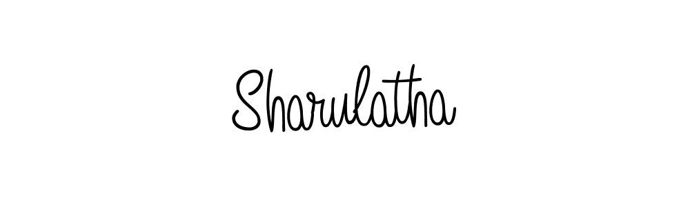 Make a beautiful signature design for name Sharulatha. Use this online signature maker to create a handwritten signature for free. Sharulatha signature style 5 images and pictures png