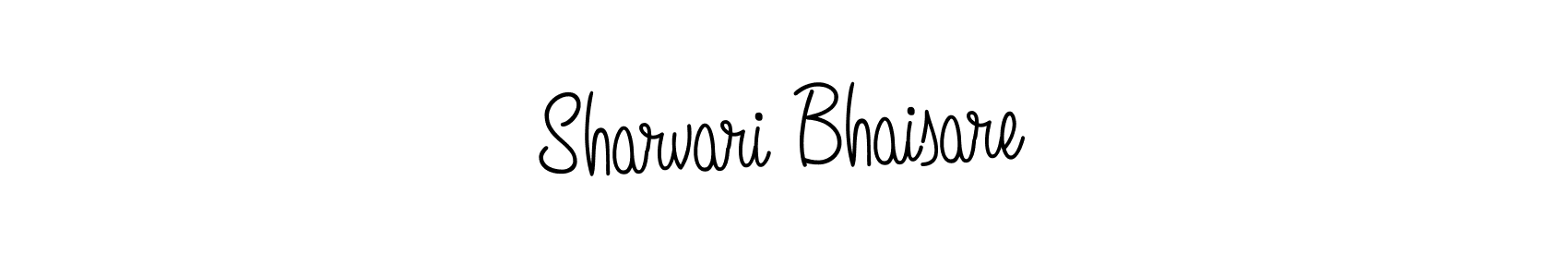 Create a beautiful signature design for name Sharvari Bhaisare. With this signature (Angelique-Rose-font-FFP) fonts, you can make a handwritten signature for free. Sharvari Bhaisare signature style 5 images and pictures png