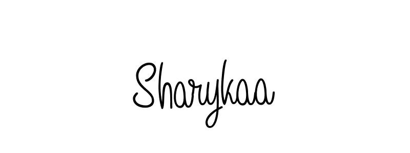 if you are searching for the best signature style for your name Sharykaa. so please give up your signature search. here we have designed multiple signature styles  using Angelique-Rose-font-FFP. Sharykaa signature style 5 images and pictures png