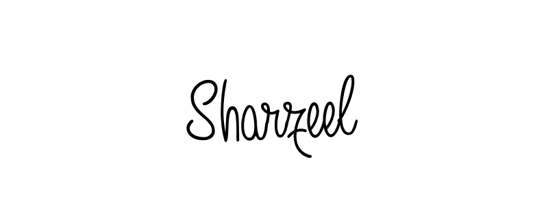 Best and Professional Signature Style for Sharzeel. Angelique-Rose-font-FFP Best Signature Style Collection. Sharzeel signature style 5 images and pictures png