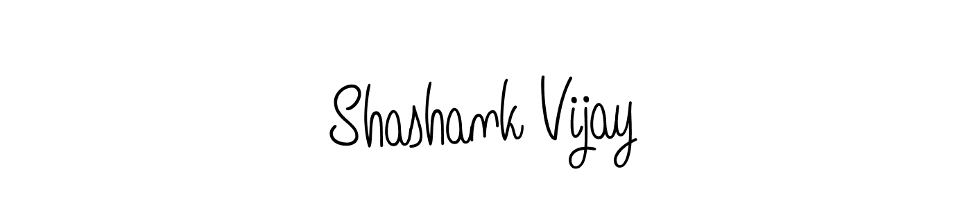 How to make Shashank Vijay signature? Angelique-Rose-font-FFP is a professional autograph style. Create handwritten signature for Shashank Vijay name. Shashank Vijay signature style 5 images and pictures png