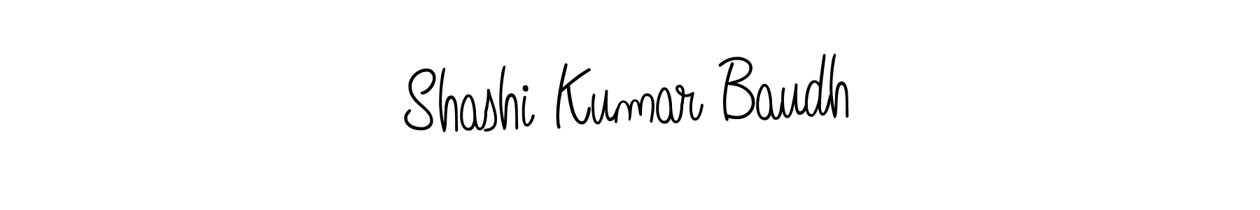 Make a short Shashi Kumar Baudh signature style. Manage your documents anywhere anytime using Angelique-Rose-font-FFP. Create and add eSignatures, submit forms, share and send files easily. Shashi Kumar Baudh signature style 5 images and pictures png