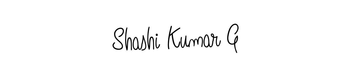 Similarly Angelique-Rose-font-FFP is the best handwritten signature design. Signature creator online .You can use it as an online autograph creator for name Shashi Kumar G. Shashi Kumar G signature style 5 images and pictures png