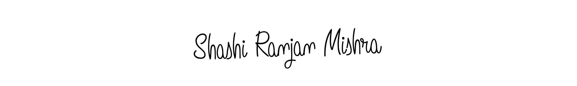 Make a beautiful signature design for name Shashi Ranjan Mishra. With this signature (Angelique-Rose-font-FFP) style, you can create a handwritten signature for free. Shashi Ranjan Mishra signature style 5 images and pictures png