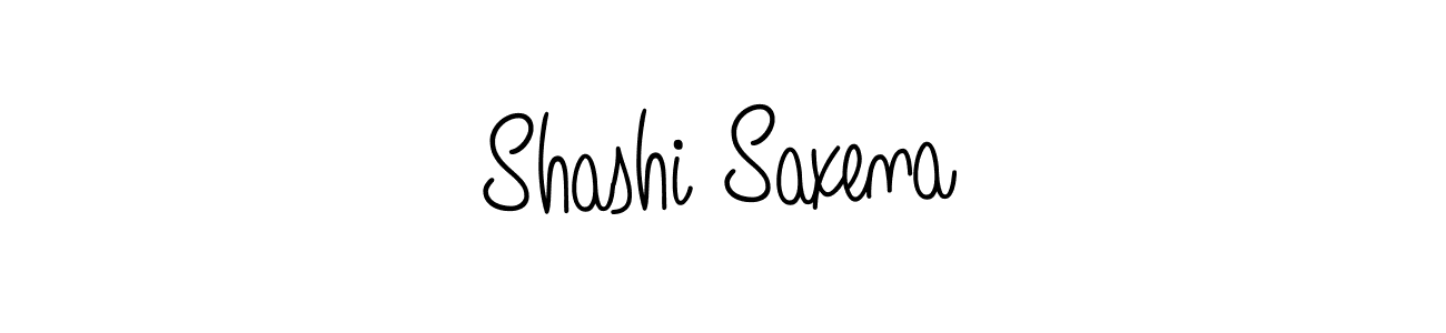 Angelique-Rose-font-FFP is a professional signature style that is perfect for those who want to add a touch of class to their signature. It is also a great choice for those who want to make their signature more unique. Get Shashi Saxena name to fancy signature for free. Shashi Saxena signature style 5 images and pictures png