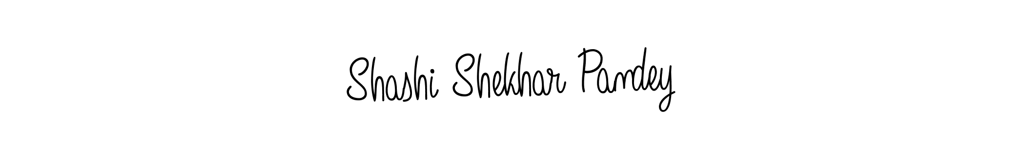 Create a beautiful signature design for name Shashi Shekhar Pandey. With this signature (Angelique-Rose-font-FFP) fonts, you can make a handwritten signature for free. Shashi Shekhar Pandey signature style 5 images and pictures png