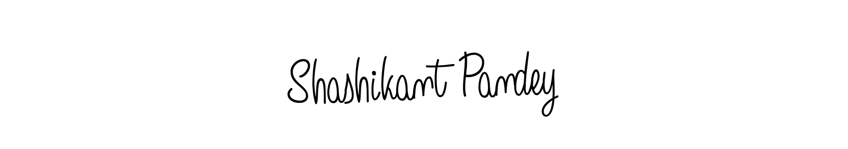 You should practise on your own different ways (Angelique-Rose-font-FFP) to write your name (Shashikant Pandey) in signature. don't let someone else do it for you. Shashikant Pandey signature style 5 images and pictures png