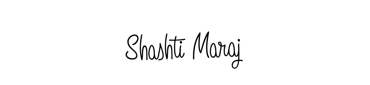 The best way (Angelique-Rose-font-FFP) to make a short signature is to pick only two or three words in your name. The name Shashti Maraj include a total of six letters. For converting this name. Shashti Maraj signature style 5 images and pictures png