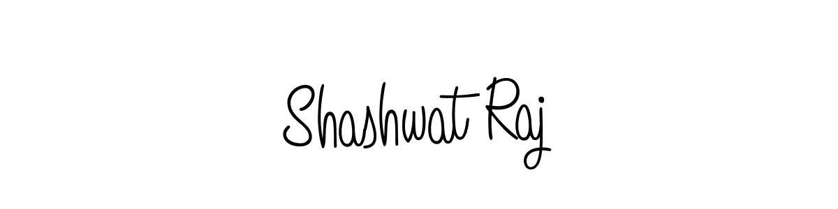 The best way (Angelique-Rose-font-FFP) to make a short signature is to pick only two or three words in your name. The name Shashwat Raj include a total of six letters. For converting this name. Shashwat Raj signature style 5 images and pictures png