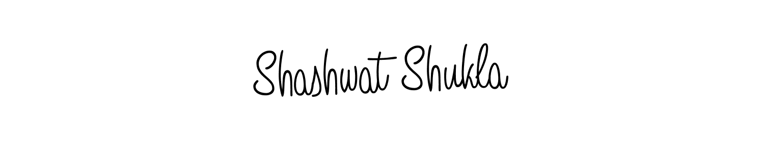 Use a signature maker to create a handwritten signature online. With this signature software, you can design (Angelique-Rose-font-FFP) your own signature for name Shashwat Shukla. Shashwat Shukla signature style 5 images and pictures png