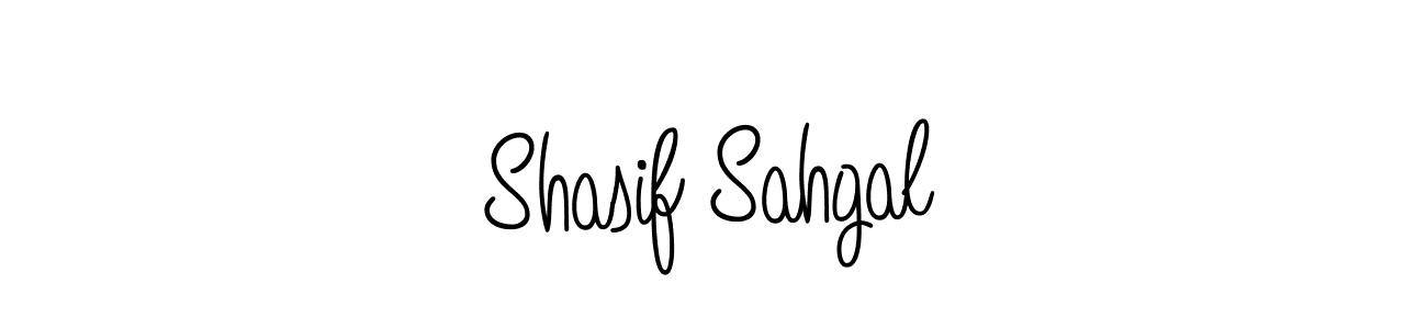 Design your own signature with our free online signature maker. With this signature software, you can create a handwritten (Angelique-Rose-font-FFP) signature for name Shasif Sahgal. Shasif Sahgal signature style 5 images and pictures png