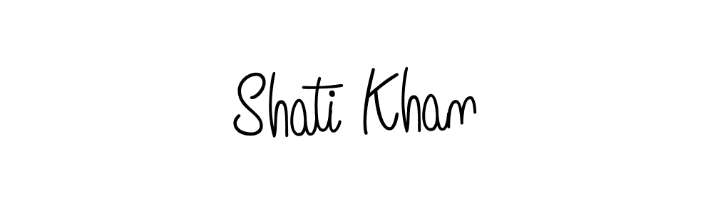Best and Professional Signature Style for Shati Khan. Angelique-Rose-font-FFP Best Signature Style Collection. Shati Khan signature style 5 images and pictures png
