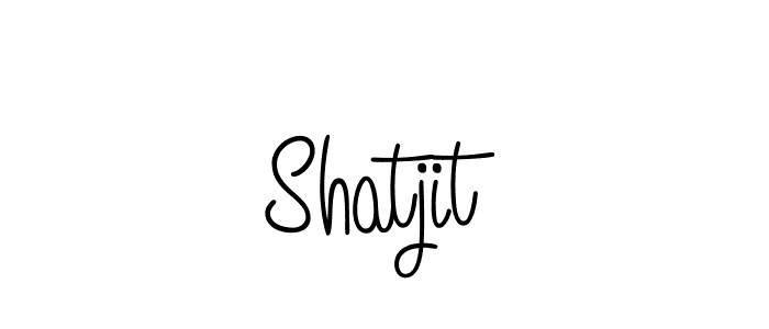 Best and Professional Signature Style for Shatjit. Angelique-Rose-font-FFP Best Signature Style Collection. Shatjit signature style 5 images and pictures png