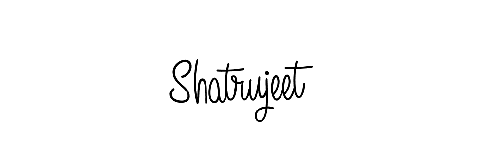 Create a beautiful signature design for name Shatrujeet. With this signature (Angelique-Rose-font-FFP) fonts, you can make a handwritten signature for free. Shatrujeet signature style 5 images and pictures png