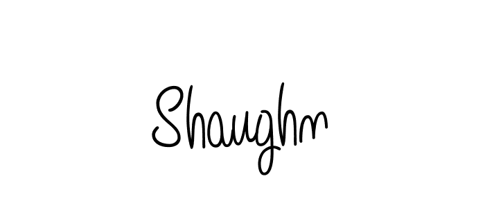 How to make Shaughn name signature. Use Angelique-Rose-font-FFP style for creating short signs online. This is the latest handwritten sign. Shaughn signature style 5 images and pictures png