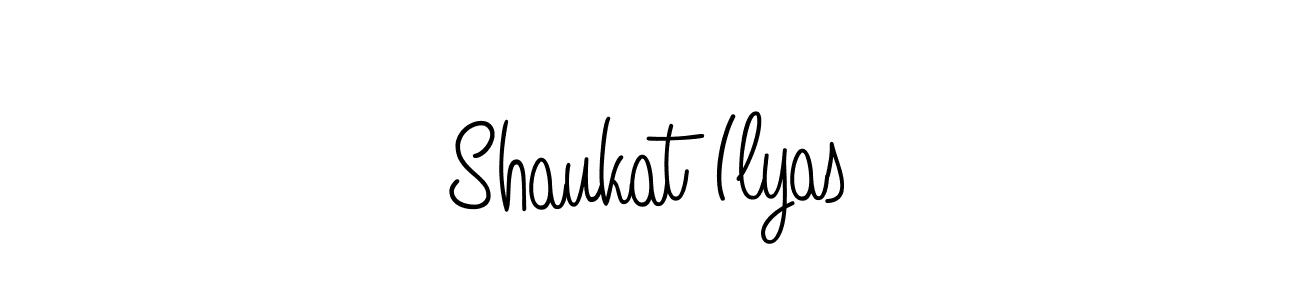 Make a beautiful signature design for name Shaukat Ilyas. Use this online signature maker to create a handwritten signature for free. Shaukat Ilyas signature style 5 images and pictures png