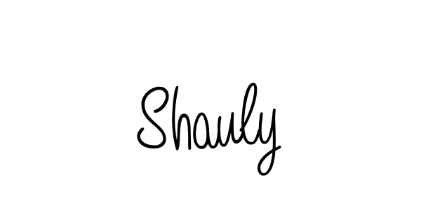 Best and Professional Signature Style for Shauly. Angelique-Rose-font-FFP Best Signature Style Collection. Shauly signature style 5 images and pictures png