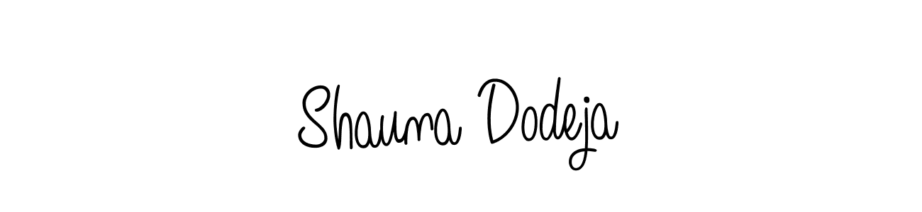 Make a beautiful signature design for name Shauna Dodeja. Use this online signature maker to create a handwritten signature for free. Shauna Dodeja signature style 5 images and pictures png