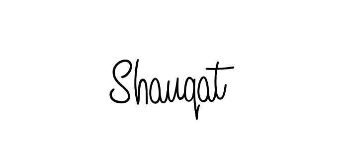 How to make Shauqat signature? Angelique-Rose-font-FFP is a professional autograph style. Create handwritten signature for Shauqat name. Shauqat signature style 5 images and pictures png