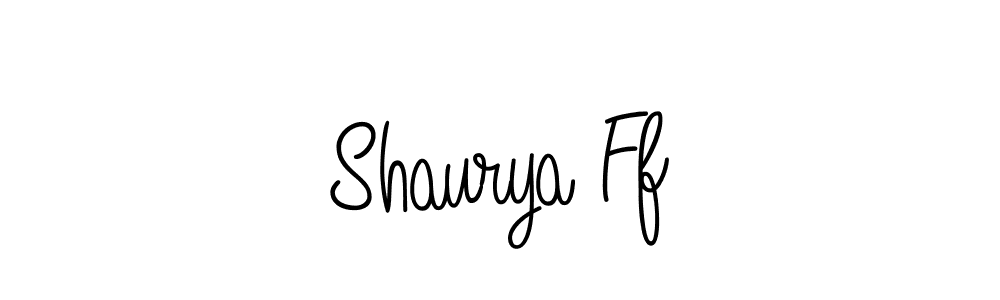Also we have Shaurya Ff name is the best signature style. Create professional handwritten signature collection using Angelique-Rose-font-FFP autograph style. Shaurya Ff signature style 5 images and pictures png
