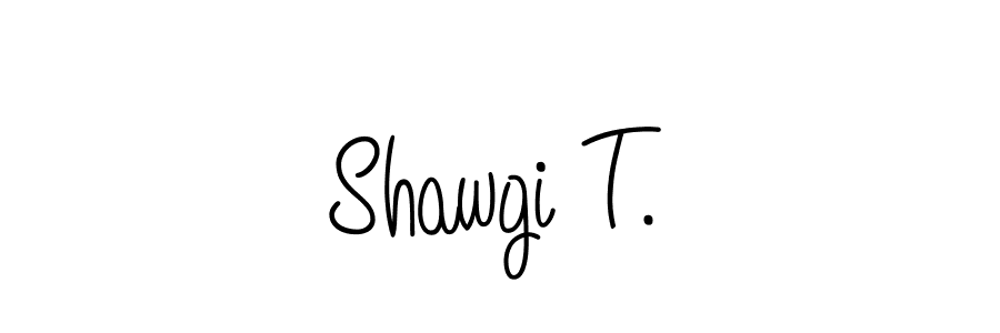 Similarly Angelique-Rose-font-FFP is the best handwritten signature design. Signature creator online .You can use it as an online autograph creator for name Shawgi T.. Shawgi T. signature style 5 images and pictures png