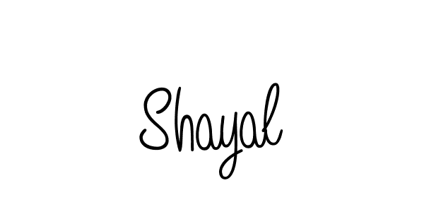How to Draw Shayal signature style? Angelique-Rose-font-FFP is a latest design signature styles for name Shayal. Shayal signature style 5 images and pictures png