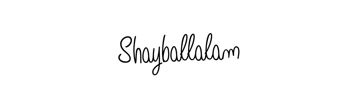 It looks lik you need a new signature style for name Shayballalam. Design unique handwritten (Angelique-Rose-font-FFP) signature with our free signature maker in just a few clicks. Shayballalam signature style 5 images and pictures png