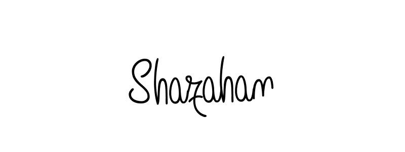 Also we have Shazahan name is the best signature style. Create professional handwritten signature collection using Angelique-Rose-font-FFP autograph style. Shazahan signature style 5 images and pictures png