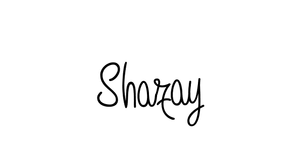 How to Draw Shazay signature style? Angelique-Rose-font-FFP is a latest design signature styles for name Shazay. Shazay signature style 5 images and pictures png