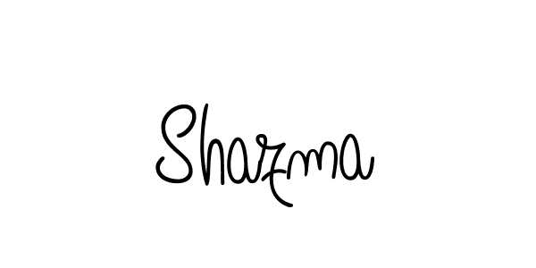Also we have Shazma name is the best signature style. Create professional handwritten signature collection using Angelique-Rose-font-FFP autograph style. Shazma signature style 5 images and pictures png
