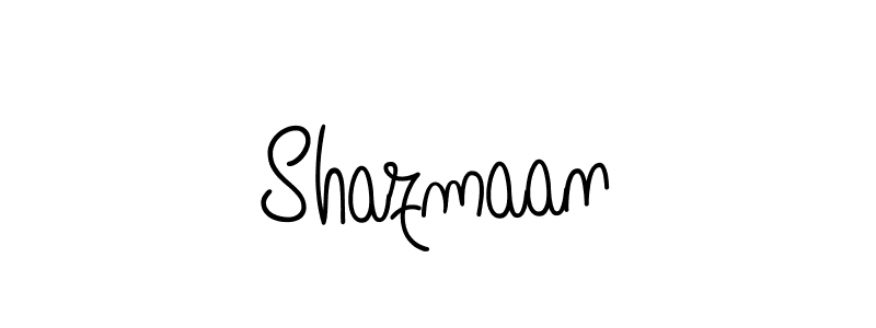 How to make Shazmaan signature? Angelique-Rose-font-FFP is a professional autograph style. Create handwritten signature for Shazmaan name. Shazmaan signature style 5 images and pictures png