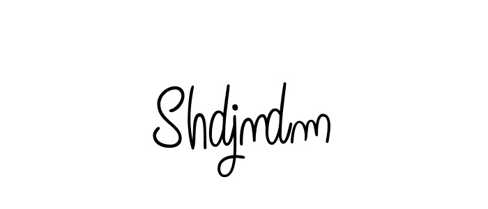 How to make Shdjndm signature? Angelique-Rose-font-FFP is a professional autograph style. Create handwritten signature for Shdjndm name. Shdjndm signature style 5 images and pictures png