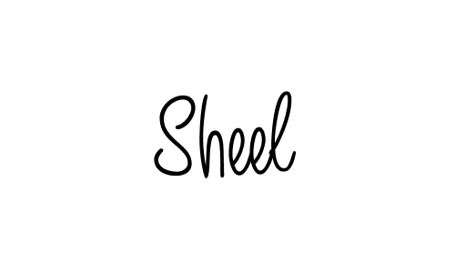 How to make Sheel signature? Angelique-Rose-font-FFP is a professional autograph style. Create handwritten signature for Sheel name. Sheel signature style 5 images and pictures png