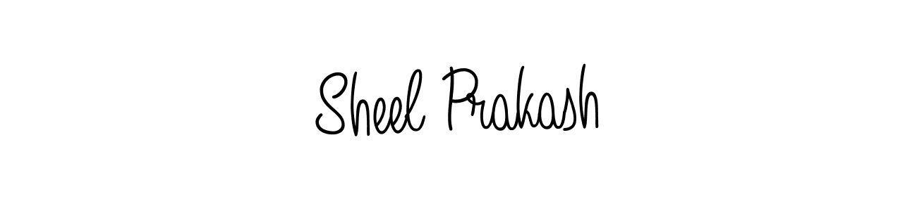 Angelique-Rose-font-FFP is a professional signature style that is perfect for those who want to add a touch of class to their signature. It is also a great choice for those who want to make their signature more unique. Get Sheel Prakash name to fancy signature for free. Sheel Prakash signature style 5 images and pictures png