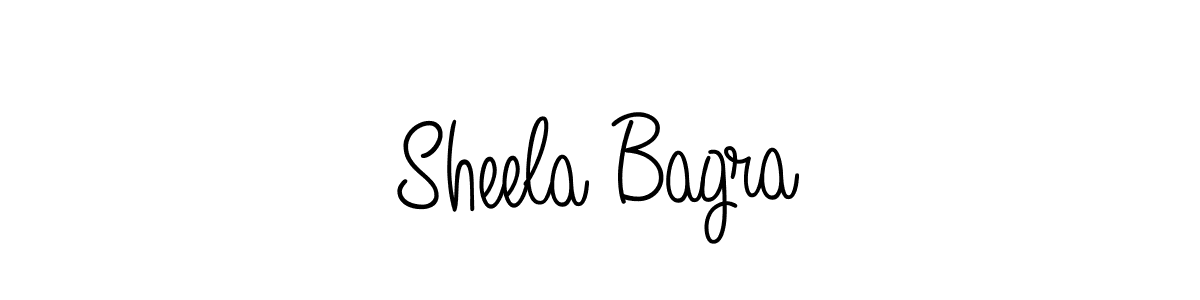 if you are searching for the best signature style for your name Sheela Bagra. so please give up your signature search. here we have designed multiple signature styles  using Angelique-Rose-font-FFP. Sheela Bagra signature style 5 images and pictures png