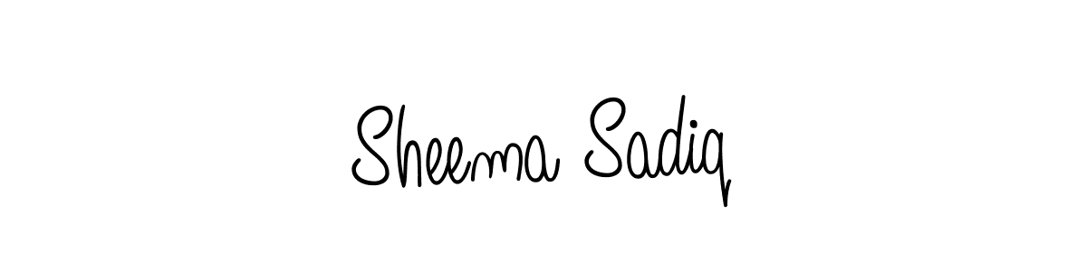 Here are the top 10 professional signature styles for the name Sheema Sadiq. These are the best autograph styles you can use for your name. Sheema Sadiq signature style 5 images and pictures png