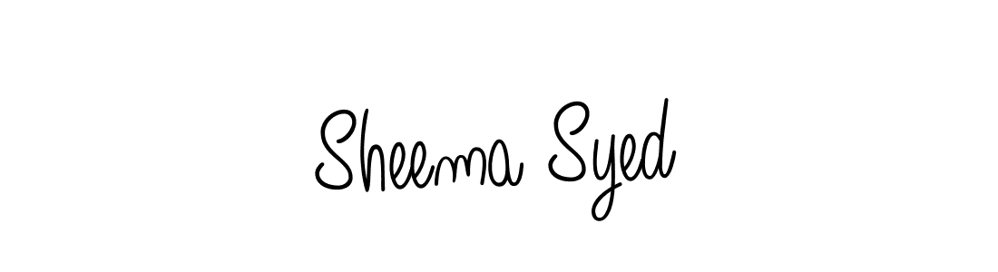 How to Draw Sheema Syed signature style? Angelique-Rose-font-FFP is a latest design signature styles for name Sheema Syed. Sheema Syed signature style 5 images and pictures png