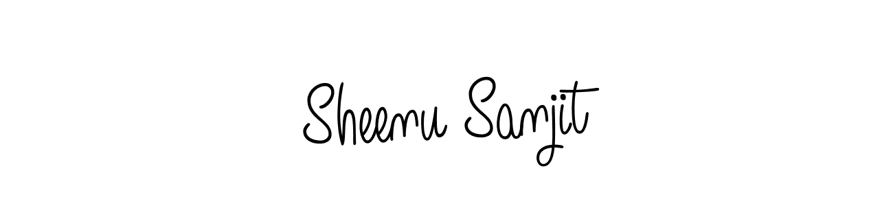 Make a beautiful signature design for name Sheenu Sanjit. Use this online signature maker to create a handwritten signature for free. Sheenu Sanjit signature style 5 images and pictures png