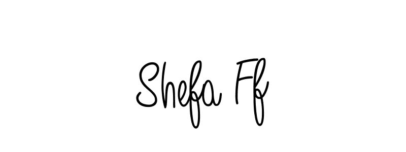 Also we have Shefa Ff name is the best signature style. Create professional handwritten signature collection using Angelique-Rose-font-FFP autograph style. Shefa Ff signature style 5 images and pictures png