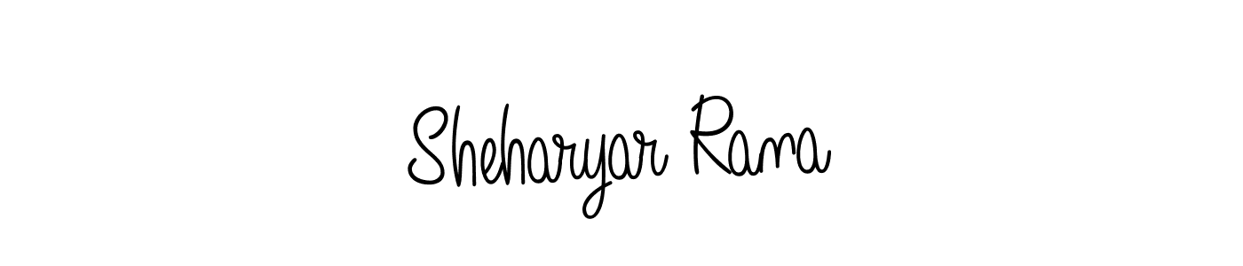 if you are searching for the best signature style for your name Sheharyar Rana. so please give up your signature search. here we have designed multiple signature styles  using Angelique-Rose-font-FFP. Sheharyar Rana signature style 5 images and pictures png