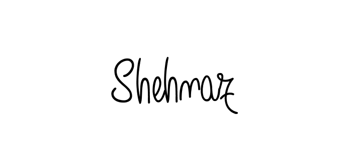 The best way (Angelique-Rose-font-FFP) to make a short signature is to pick only two or three words in your name. The name Shehnaz include a total of six letters. For converting this name. Shehnaz signature style 5 images and pictures png