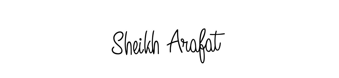 How to make Sheikh Arafat signature? Angelique-Rose-font-FFP is a professional autograph style. Create handwritten signature for Sheikh Arafat name. Sheikh Arafat signature style 5 images and pictures png