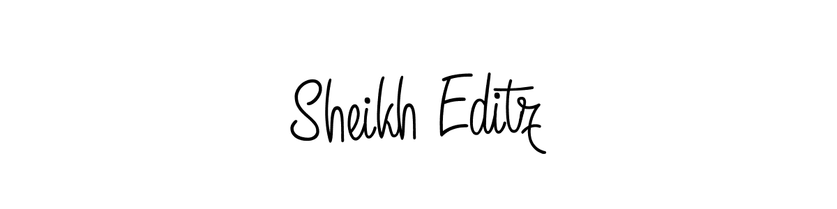 if you are searching for the best signature style for your name Sheikh Editz. so please give up your signature search. here we have designed multiple signature styles  using Angelique-Rose-font-FFP. Sheikh Editz signature style 5 images and pictures png