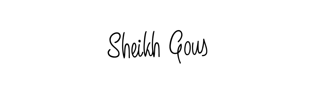 Once you've used our free online signature maker to create your best signature Angelique-Rose-font-FFP style, it's time to enjoy all of the benefits that Sheikh Gous name signing documents. Sheikh Gous signature style 5 images and pictures png